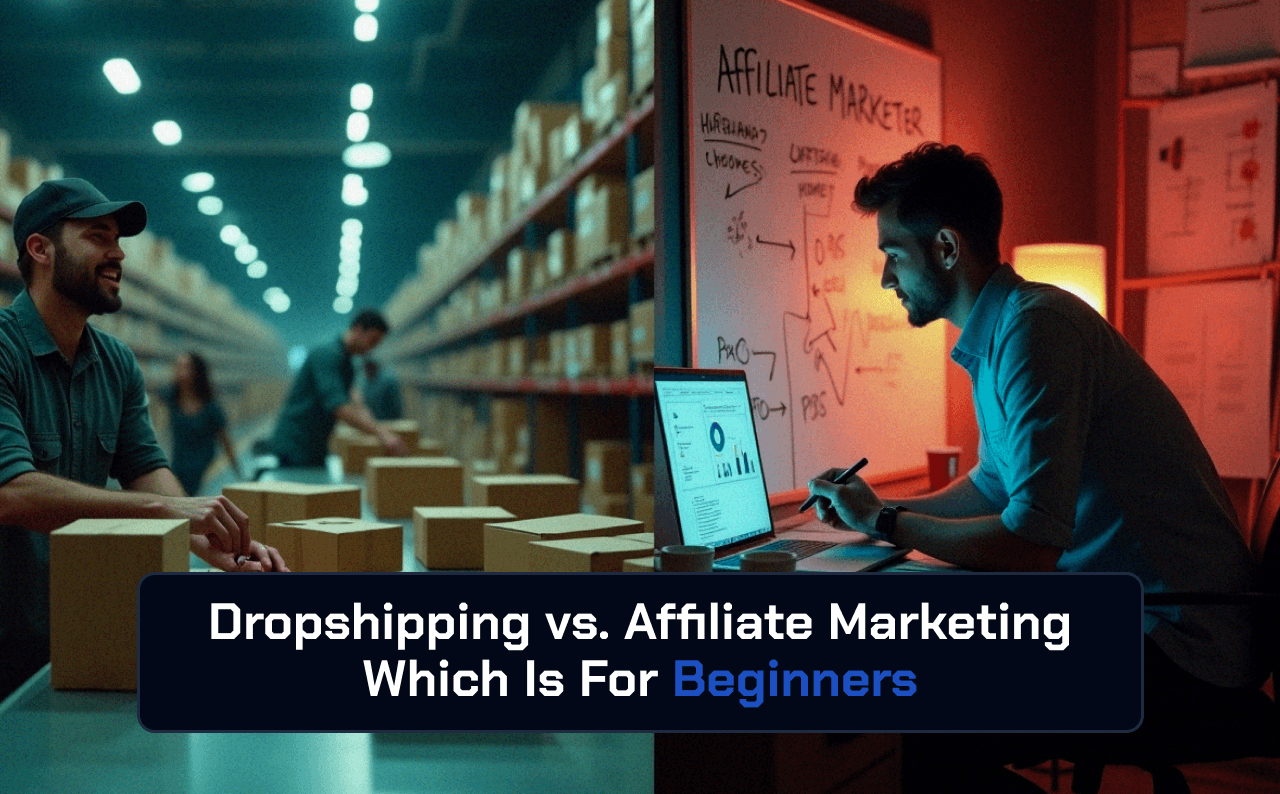 Dropshipping vs Affiliate Marketing