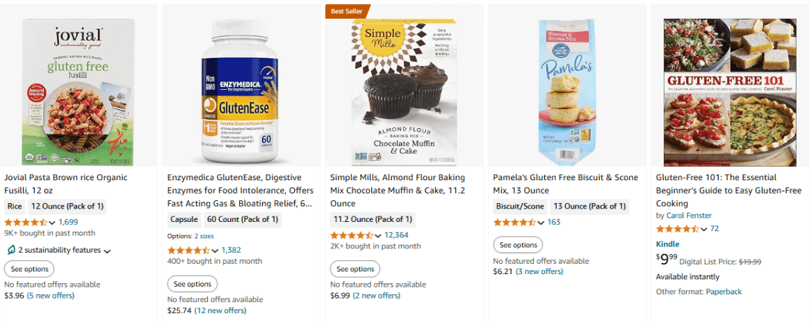 Gluten-free food products with certified allergen-free labeling