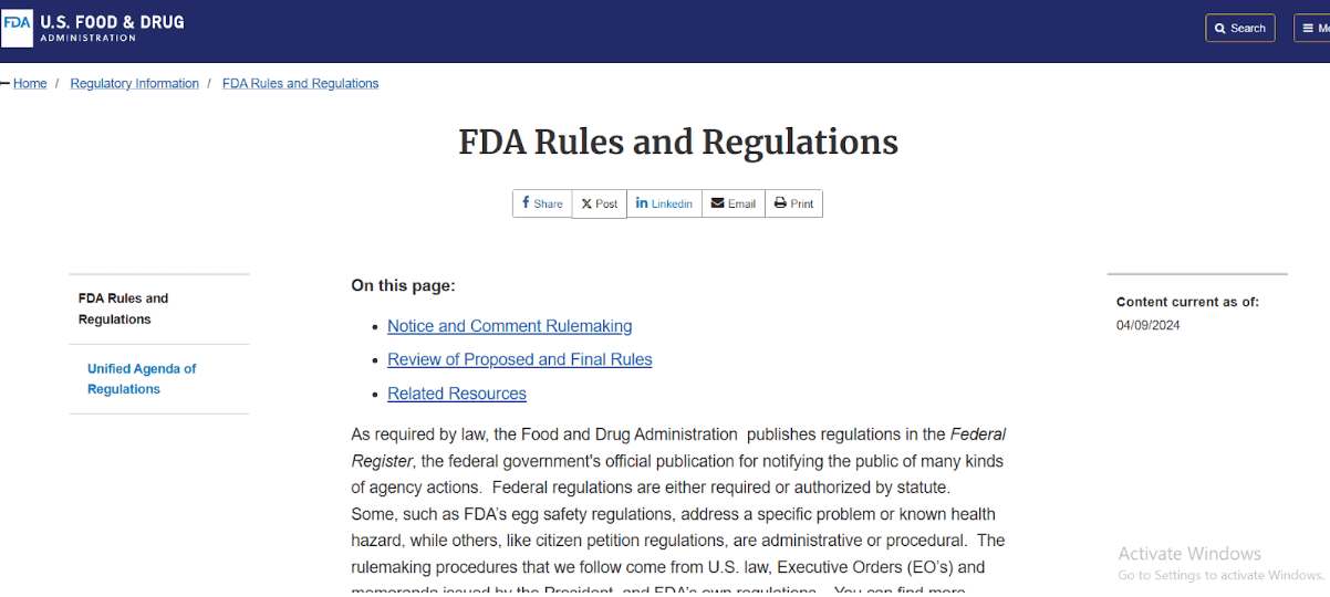 Food product labels showing nutritional information and regulatory compliance